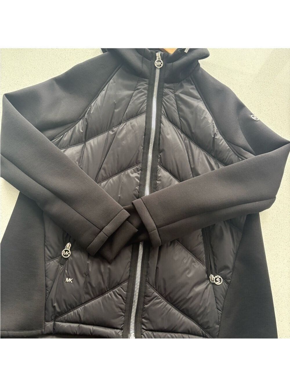 Michael Kors Women's Black Puffer Jacket - brand new condition